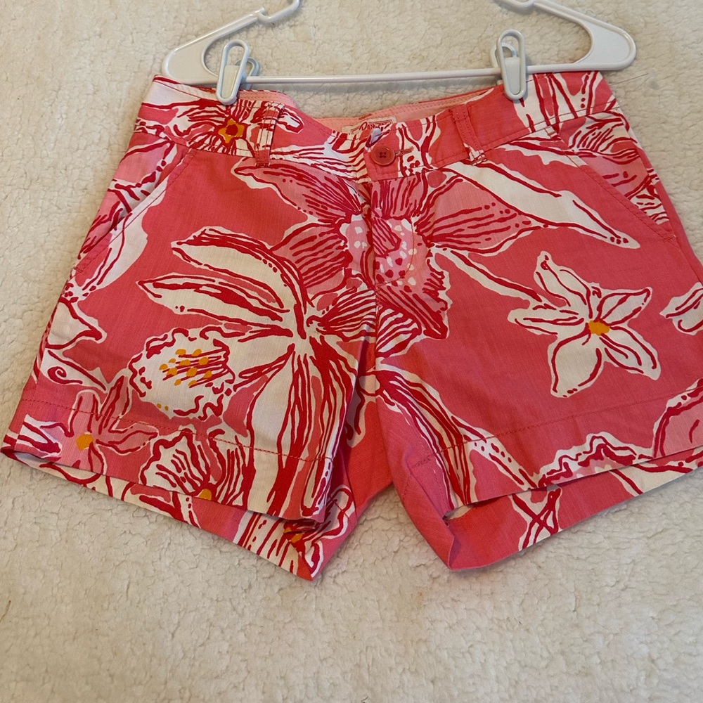 Lilly Pulitzer Size 4 Pink Shorts